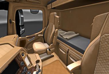 Mercedes Benz New Actros Tan Interior v1.0