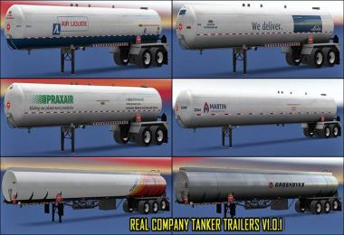 Real Company Tanker Trailers v1.0.1