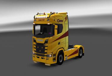 Scania S730 8R Logistics skin 1.28.x