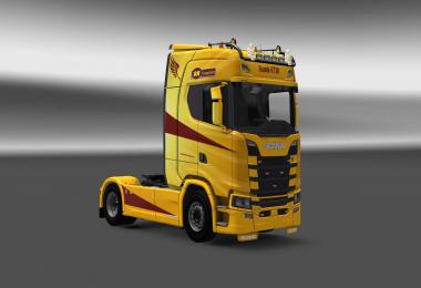 Scania S730 8R Logistics skin 1.28.x