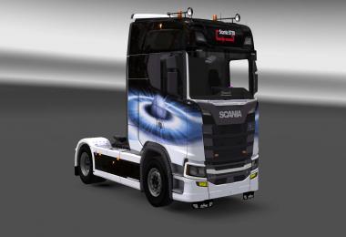 Scania S730 Space skin 1.28