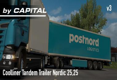 Tandem Nordic Trailer By Capital