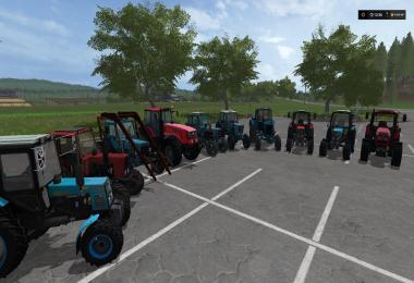 TRACTORS MTZ PACK v1.0