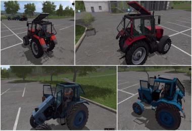 TRACTORS MTZ PACK v1.0