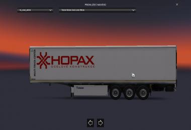 Trailer Krone Hopax CZ White