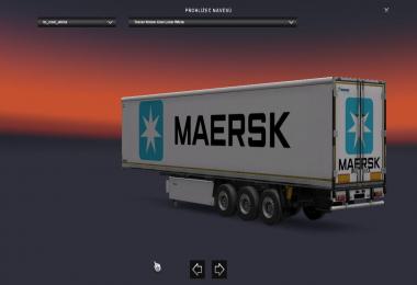 Trailer Krone Maersk 1.28.x