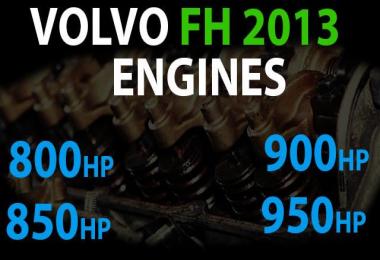 Volvo FH 2013 - More Powerful Engines v08.08.17