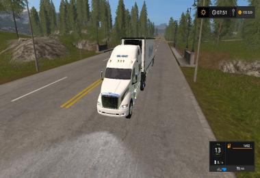 Walmart Peterbilt and Trailer v1.0.0.0