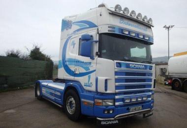 Real Scania R580 V8 Sound 1.28.x