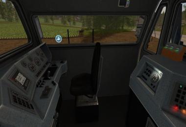 Electric locomotive with animated cockpit v1.0