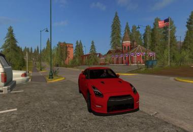 Nissan Gtr 2015 Red v0.1