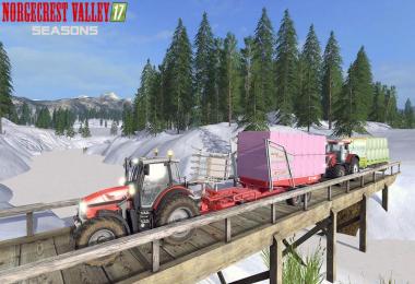 Norge Crest Valley 17 V2.2 Seasons & ChoppedStraw & animated drinks