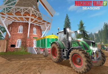 Norge Crest Valley 17 V2.2 Seasons & ChoppedStraw & animated drinks