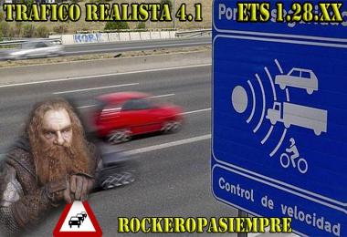 Realistic traffic v4.1 by Rockeropasiempre for 1.28.x