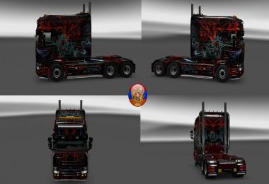 Scania RS Abstract Comdo Skin Packs 1.28.1.3s