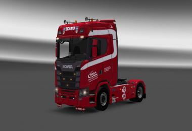 Scania S730 SBA skin 1.28