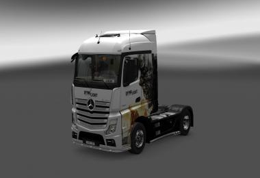 Skin Dying Light for Mercedes Benz Actros MP4 1.28