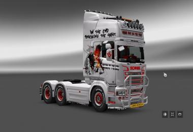 Skin LinkinPark [Tribute Chester] for Scania R (RJL)