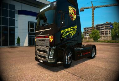 Skin truck volvo - skin porsche racing V1.0