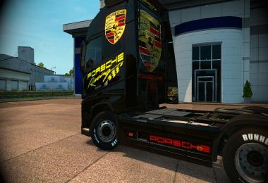 Skin truck volvo - skin porsche racing V1.0