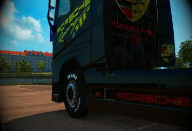 Skin truck volvo - skin porsche racing V1.0