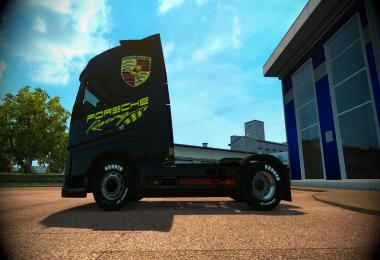 Skin truck volvo - skin porsche racing V1.0