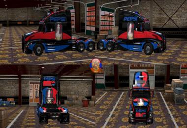 Volvo VNL670  Pepsi Kola Combo Skin Packs 1.28.1.3s