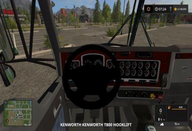 WMF Kenworth T800 hooklift FS17 v1.0.0.0