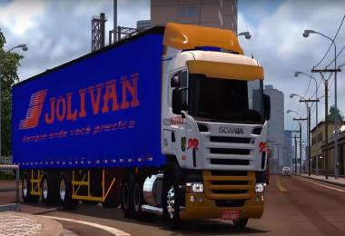 Pack Trailers Reboque + Skins Scania RJL V1.5 1.28