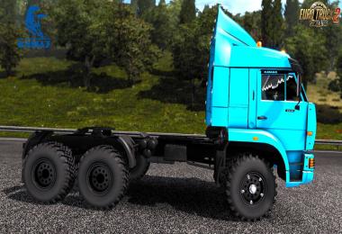 Kamaz 6460 + Interior v1.5 (1.28.x)