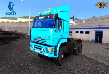 Kamaz 6460 + Interior v1.5 (1.28.x)