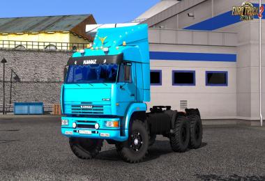 Kamaz 6460 + Interior v1.5 (1.28.x)