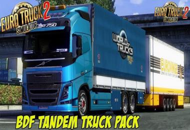 BDF Tandem Truck Pack v85.7 (upd. 25.10.17) [1.28.x]