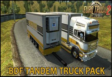 BDF Tandem Truck Pack v85.7 (upd. 25.10.17) [1.28.x]