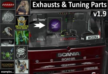 Exhausts & Tuning Parts for Trucks v1.9.1 1.28