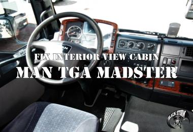 Fix Interior View Cabin MAN TGA MADster