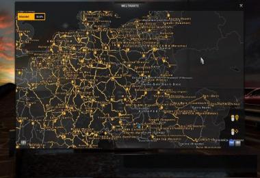 German City Names v1.2 for ProMods and Italy/Hungary Map