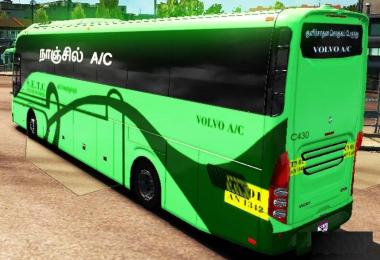 Indian Volvo Single and Multiaxle Bus with Skin