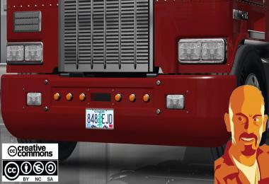 KENWORTH K100 ATS CUSTOM PLATE 1.29.x