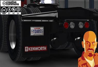 KENWORTH K100 ATS CUSTOM PLATE 1.29.x