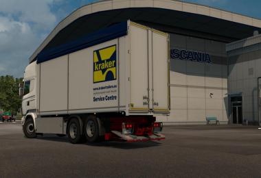 Kraker Tandem addon for 50k DAF & RJL Scania v1.1 (1.28.x)