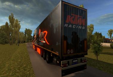 KTM skin for Volvo FH 2012 + Trailer Schimitz KTM 1.28.x