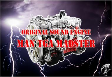 Original engine sound MAN TGA MADster v1.0