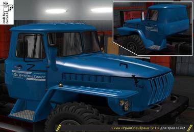 Pack (14) skins for Ural 43202 1.28.x