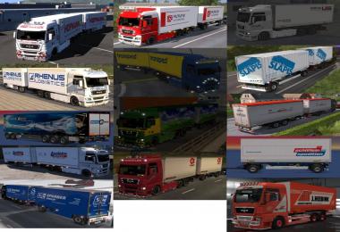 Rudis Truck and Trailer Skins for XBS MAN 2010 v1.0