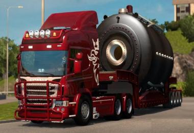 Scania R G P Cabs + Tandem Mega Mod v1.0