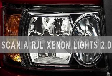 SCANIA RJL XENON LIGHTS v2.0 1.28.x