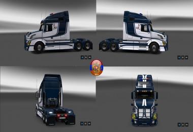 Volvo VNL670 Candice Combo Skin Packs v4 1.28.1.3s