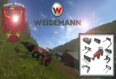 Weidemann 1770 GX50 (front loader) v1