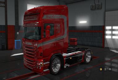 Skin Autotransport Red Lady Metalli 1.28.x